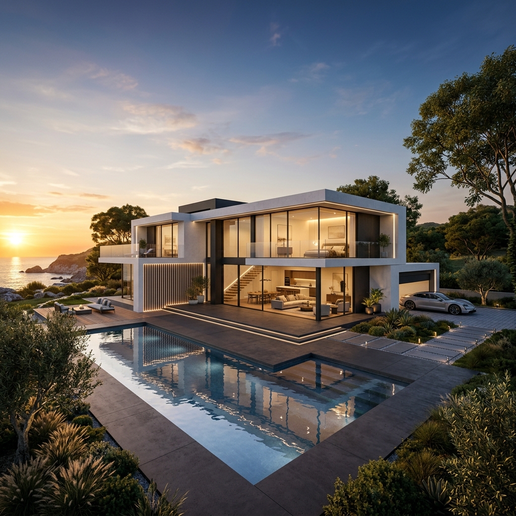 Rumah modern CerdasLiving